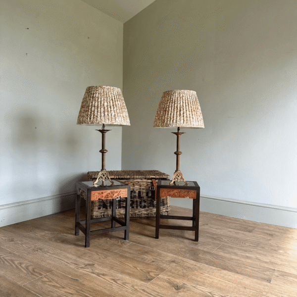Pair of small Chinese side tables