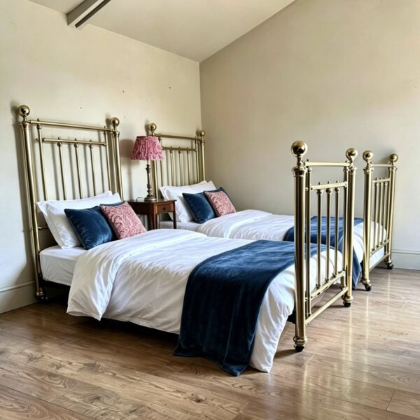 Pair of single beds
