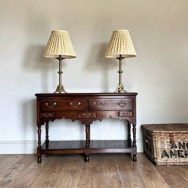 Oak dresser base
