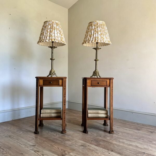 Pair of lamp tables